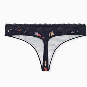 TORRID CURVE WIDE  LACE THONG PANTY  SIZE 2X